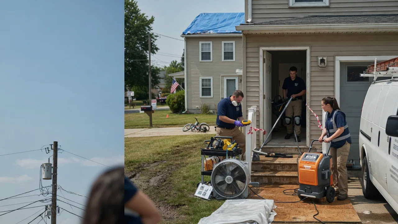 Water Damage Repair in Breezewood, PA near me